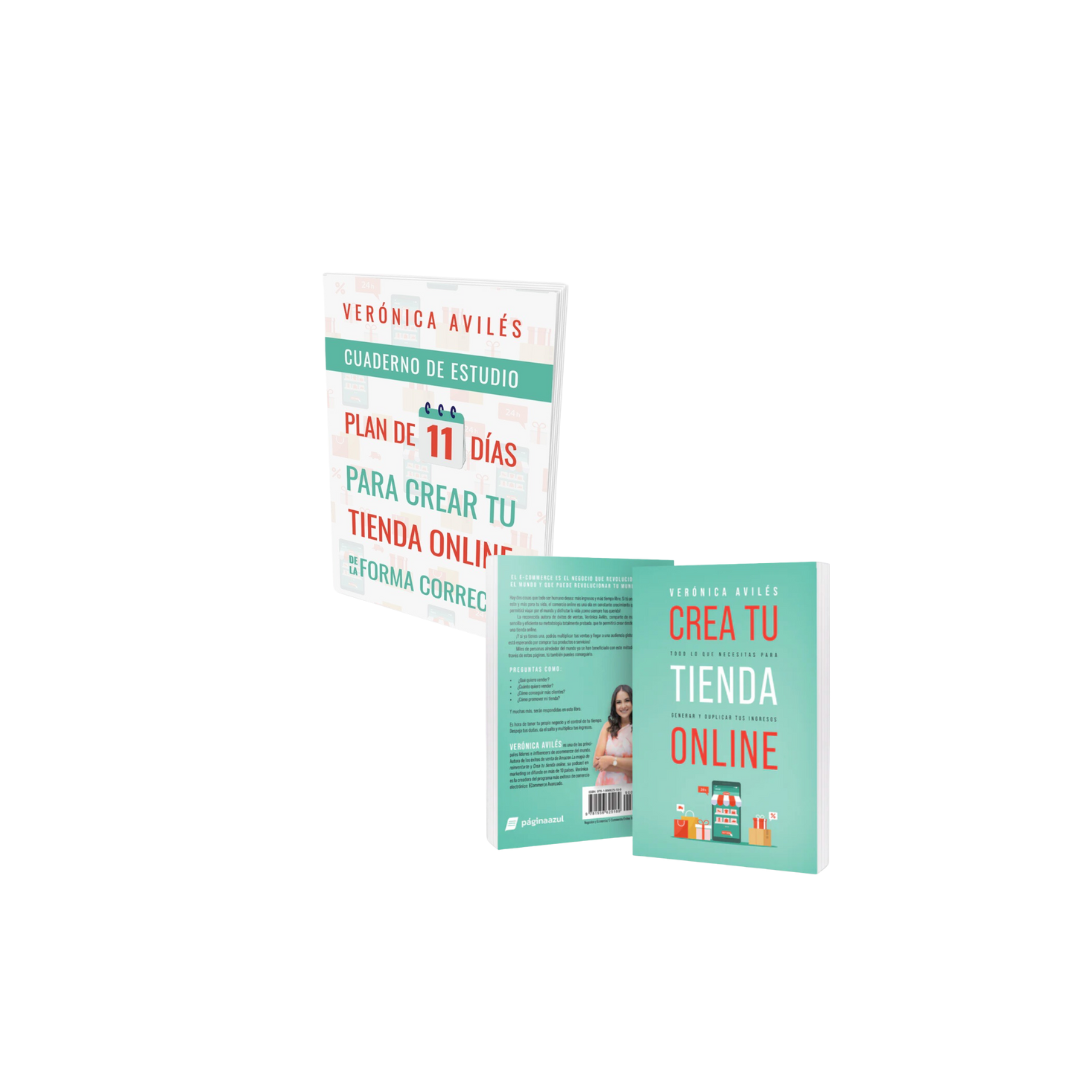 Bundle: Libro + Cuaderno de Estudio (Crea tu Tienda Online)