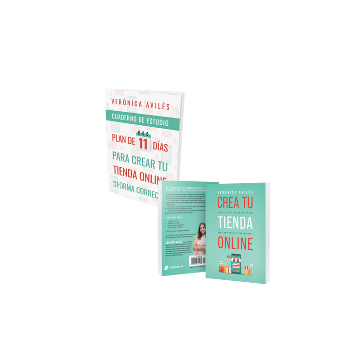 Bundle: Libro + Cuaderno de Estudio (Crea tu Tienda Online)