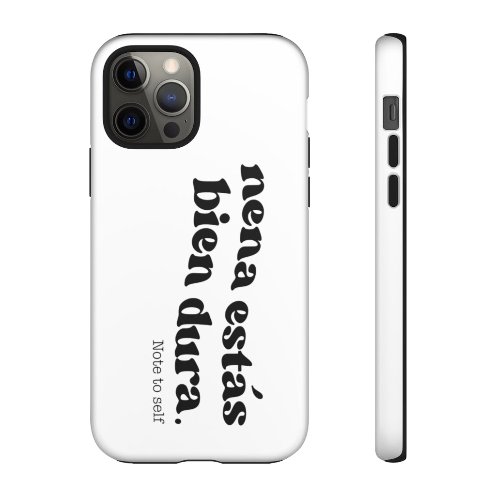 Nena, Estás Bien Dura. - Cover