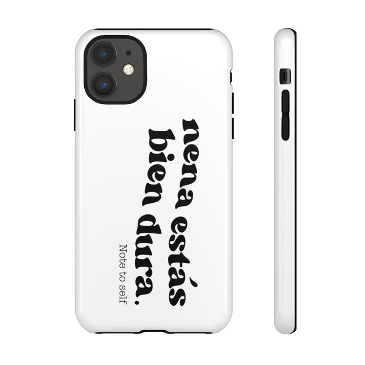 Nena, Estás Bien Dura. - Cover