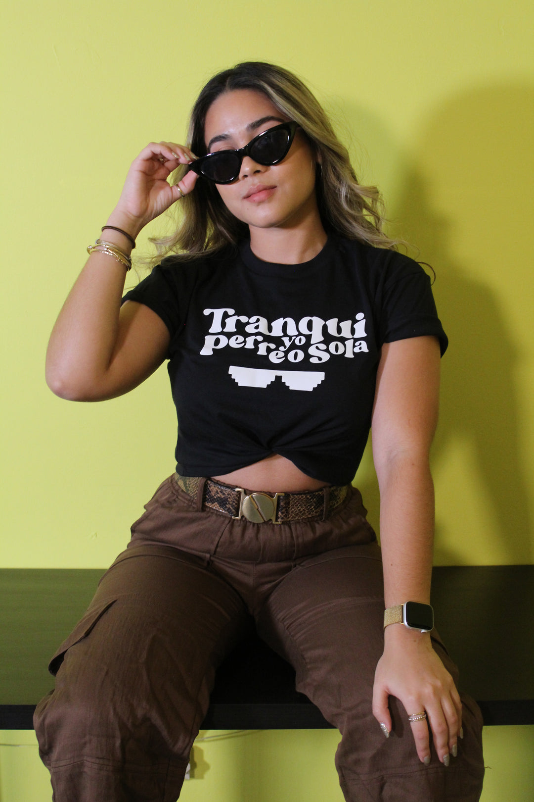 "TRANQUI, Yo Perreo Sola" 🕶 - Tee