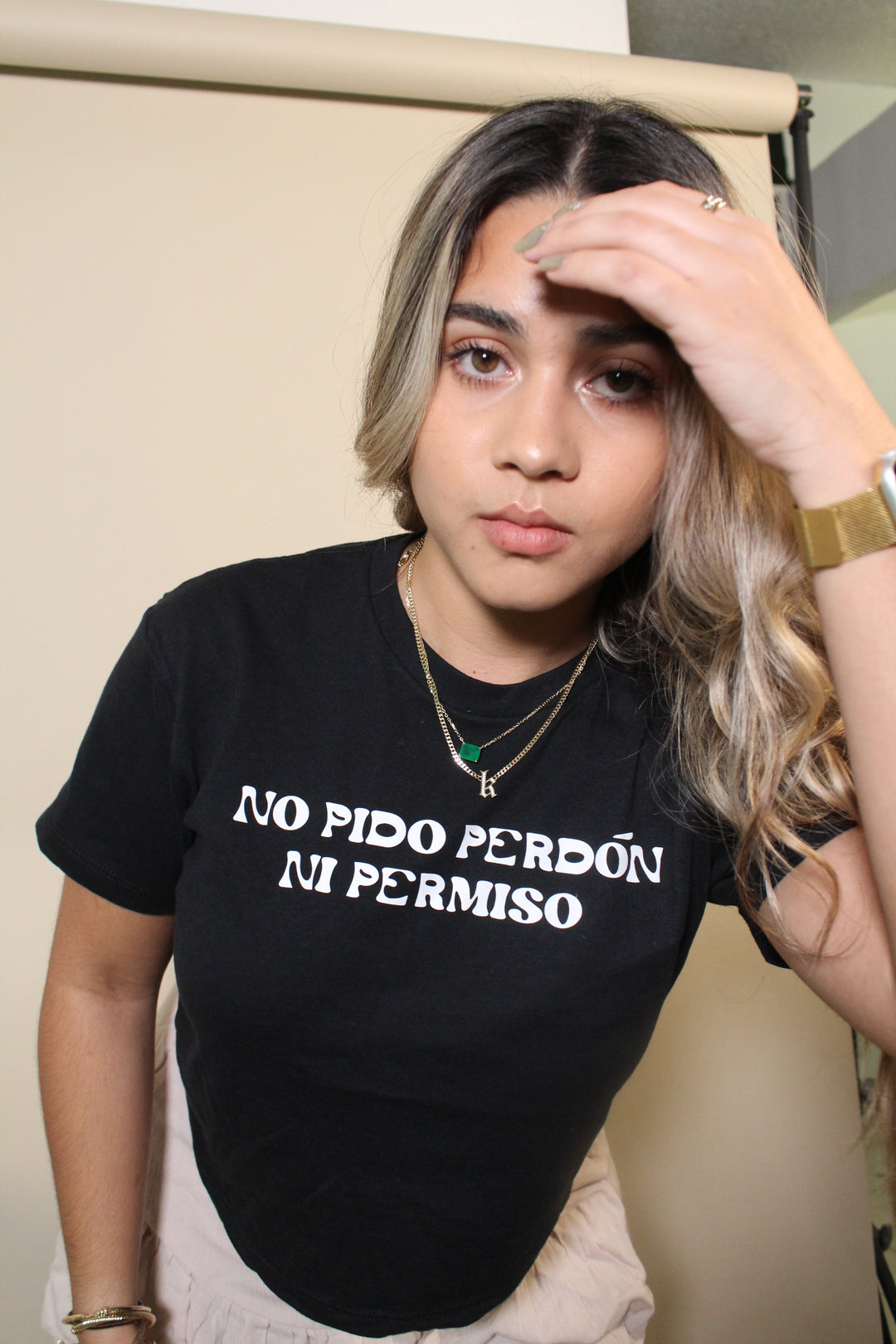 NO pido perdón, NI permiso